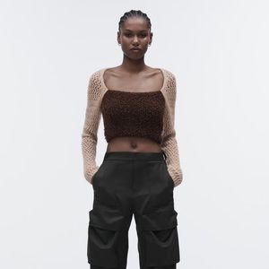 Zara Short Knit Top